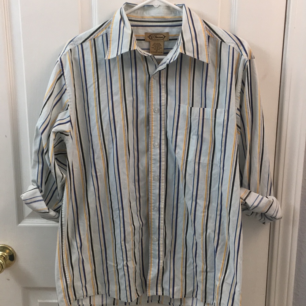 Vintage stripe down shirt